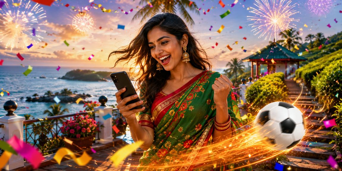 সেন্ট মার্টিন ফুটবল বেটিংয়ের সময় টিঅ গার্ডেন দৃশ্য